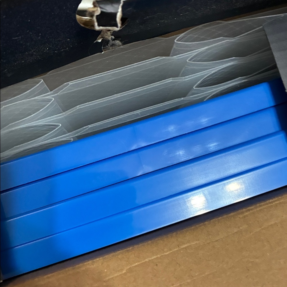 Marvel (4 pack) blue stackable shoe boxes - Picture 4 of 4